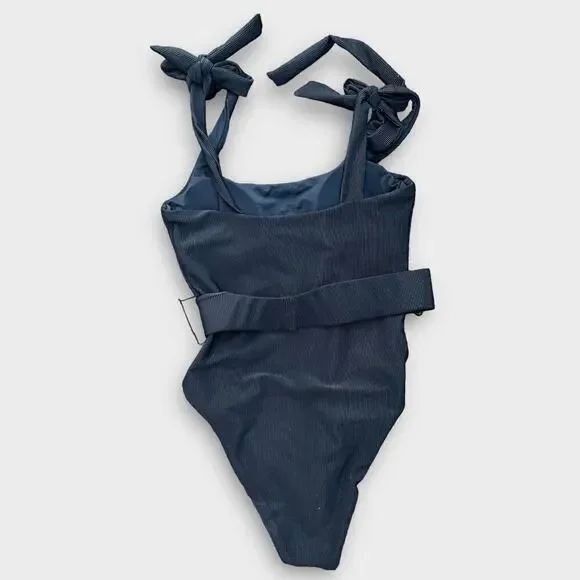 NEW Beach Riot Sydney Belted One Piece Swimsuit Size Small